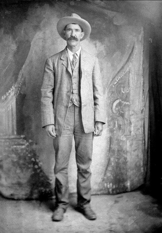 Celso Armijo is shown here in about 1910 at 47 years old.  Photo courtesy Gloria Estrada McCrary via Facebook 