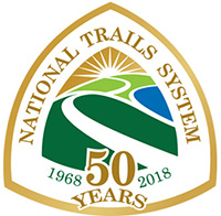 National Trails 50th Anniversary logo