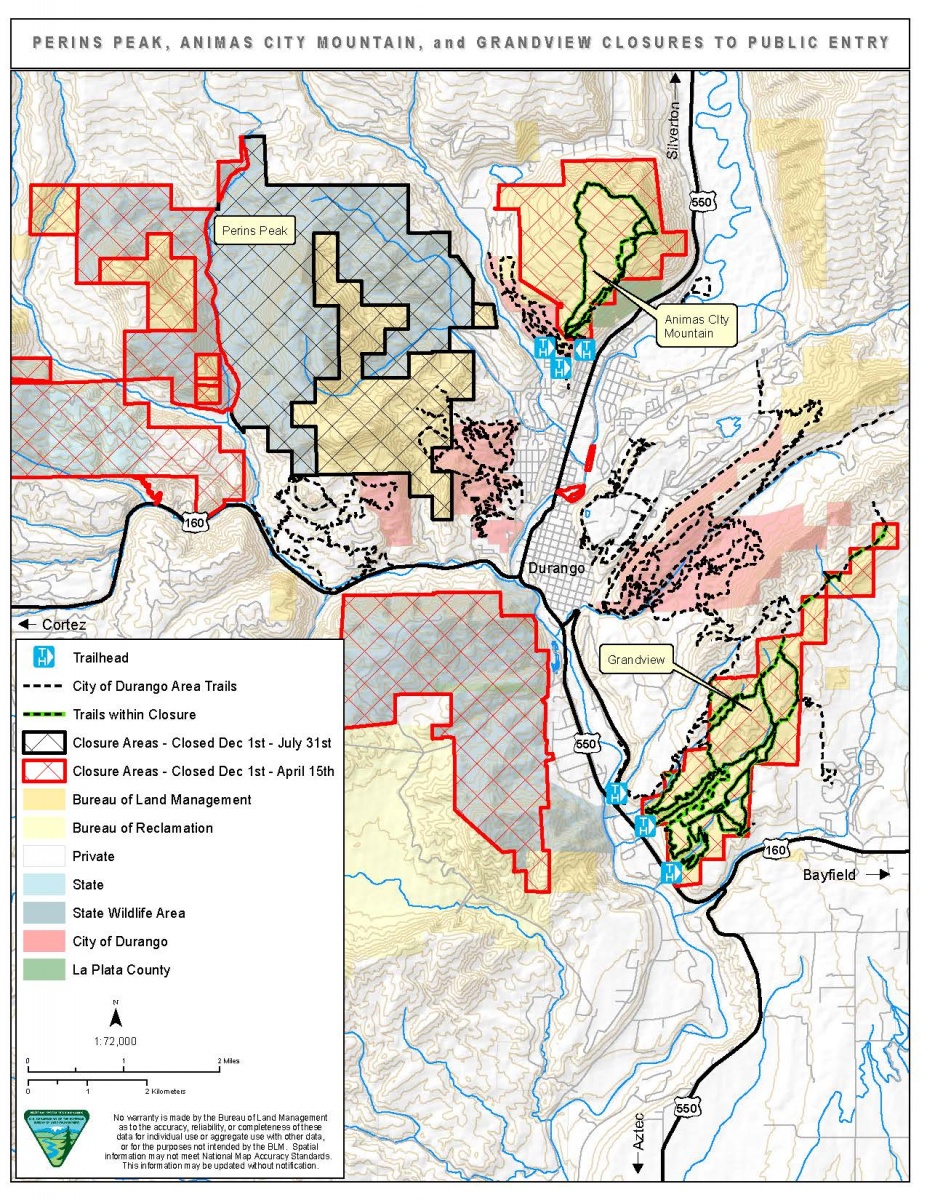 Colorado Road Closures Map