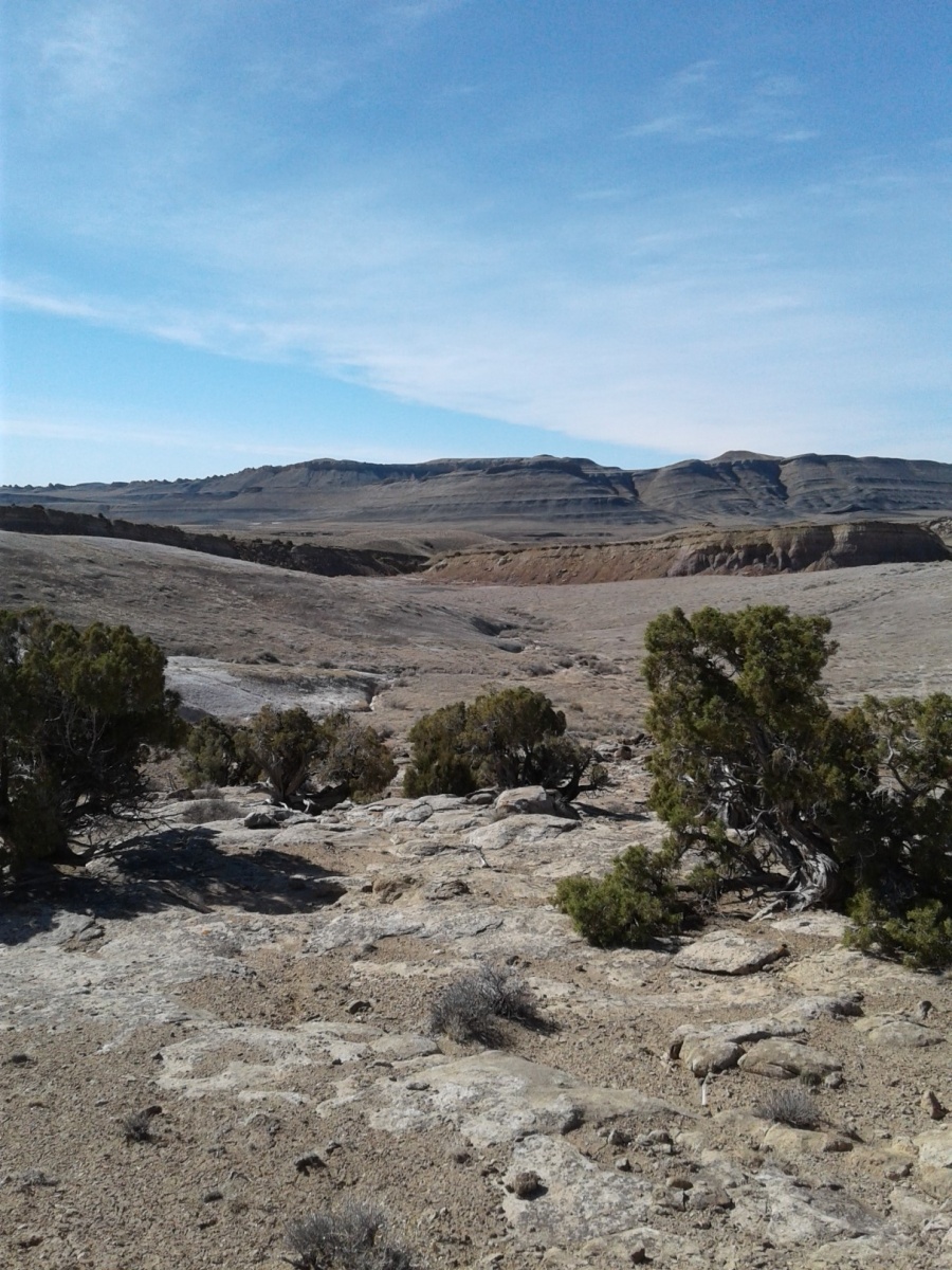 Stegosaurus site in Carbon County