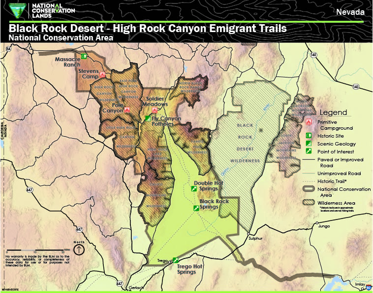 black rock nevada map Media Public Room Nevada National Conservation Area Black Rock black rock nevada map