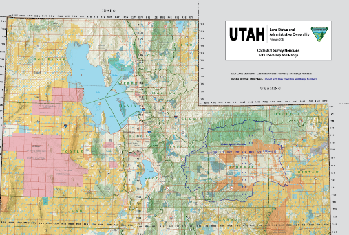 Utah Land Ownership Map Utah Land Ownership Map | Bureau of Land Management