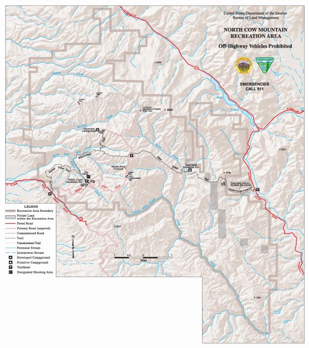 Media Center: Public Room: California: North Cow Mountain Recreation ...