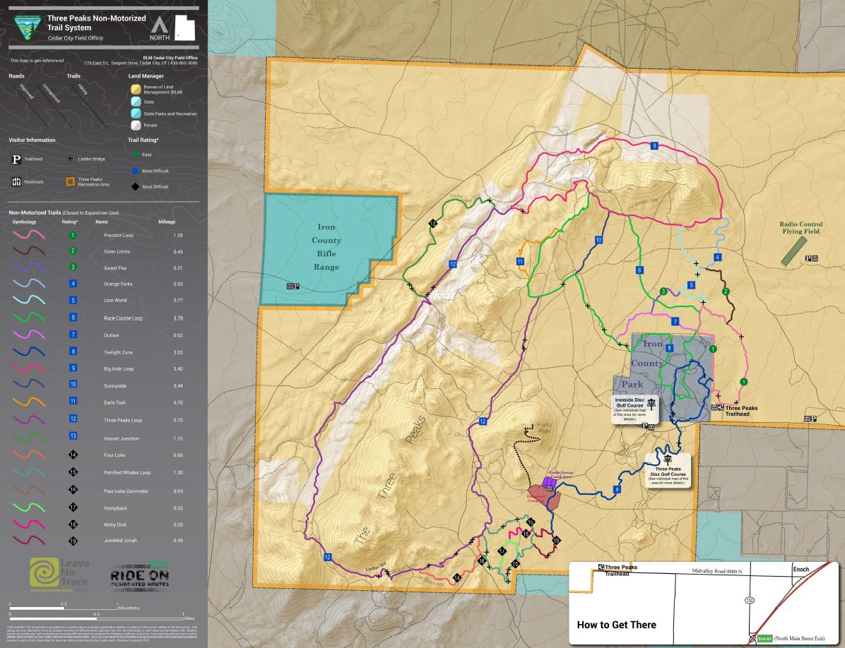 Media: Public Room: Utah: Three Peaks Trails Georeferenced ...