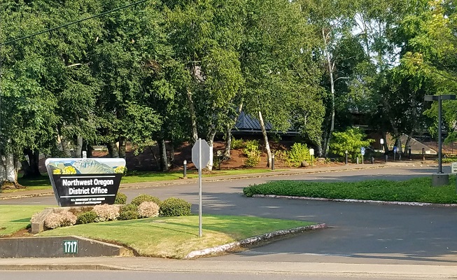 Northwest Oregon District Office Bureau Of Land Management