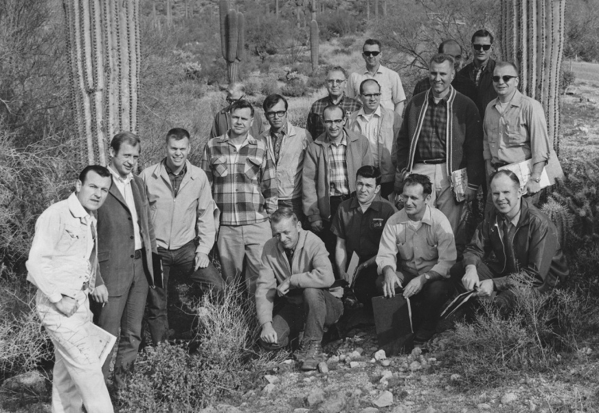 The BLM's first Lands and Minerals Class in the Winter of 1969. BLM photo.