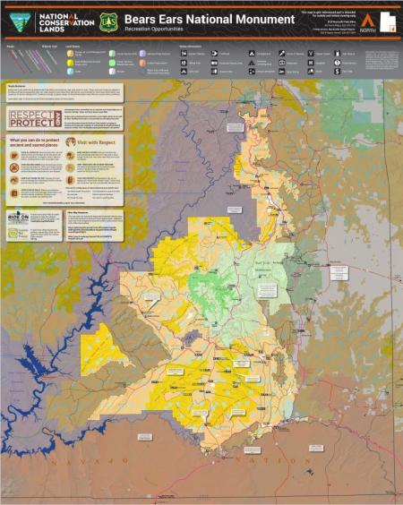 Bears Ears National Monument Geo-Referenced Map | Bureau of Land Management