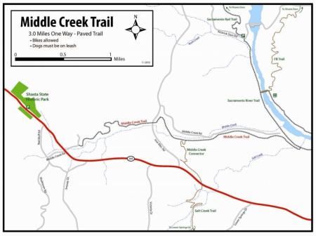 Middle Creek Trail Map | Bureau of Land Management