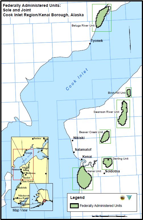 alaska oil regions