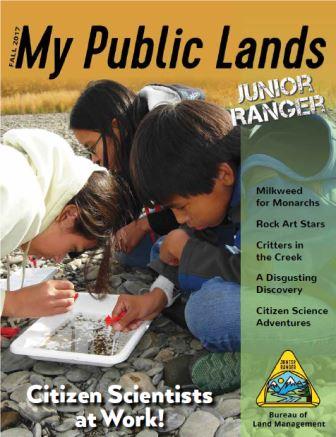 Citizen Scientists at Work! Junior Ranger book cover