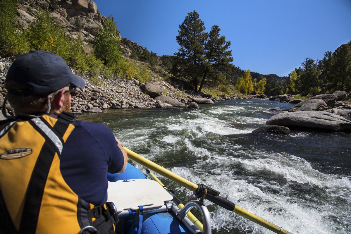 Rafting in Browns Canyon National Monument