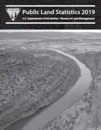 Cover of the 2019 Public Lands Statistics Report
