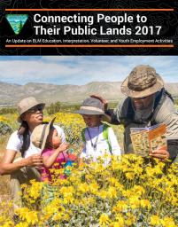 Cover of Connecting People and their Public Lands 2017