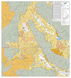 Image of Challis travel map