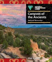 Cover of Canyons of the Ancients NM Map & Guide