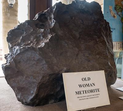 A dark meteorite,
