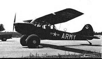 Historic photo of air plane at Desert Training Center.