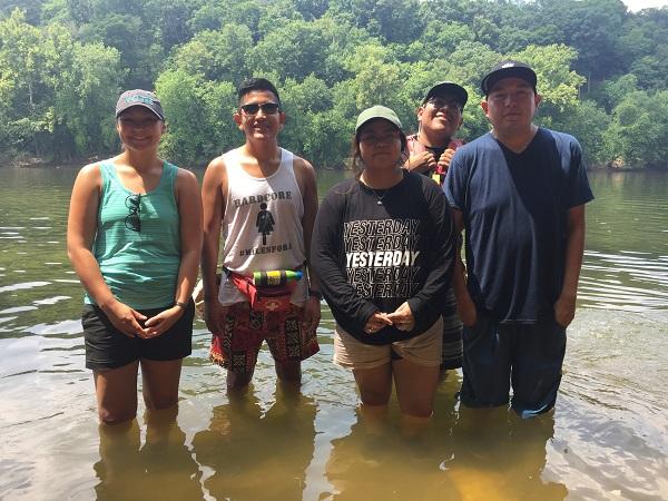 2018 Junior Faculty Members from left: Summer Kirk, Grant Navakuku, Lisa Robbins, Lance Tubinaghtewa, and Isaiah Nelson.