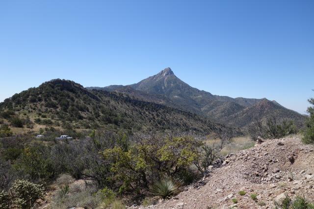 A mountain peak in New Mexico