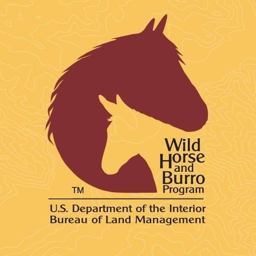 BLM Wild Horse and Burro Logo. 