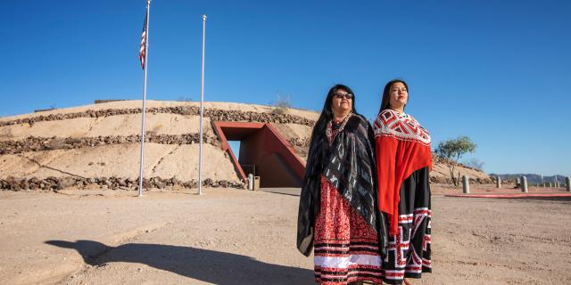 Two Native American women