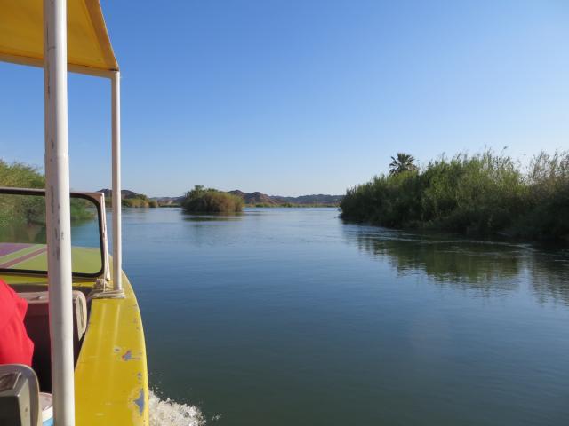 a view from a boat on a lake