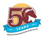 logo commemorating 50th anniversary of WHB act