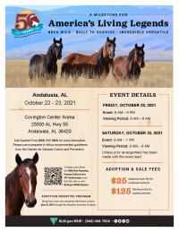 BLM to host special wild horse and burro event in Andalusia, Alabama 