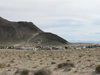 Families and friends set up dispersed camps in the Knolls Off-highway Vehicle Recreation Area.