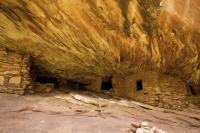 "House On Fire" built into rock at Bears Ears National Monument