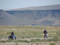 Caption: Off-highway vehicle users on BLM-managed public lands in Owyhee County, Idaho. (BLM)