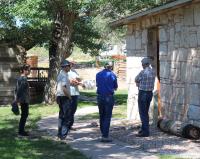 Utah RAC visit the Stone Building at John Jarvie Historic Ranch in Green River District