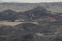 Fire scorched BLM Land