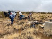 BLM Arizona cleaning up garbage 