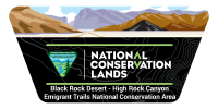 Black Rock High Rock National Recreation Area Sign