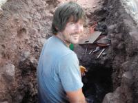 Wyoming State Archaeologist Spencer Pelton. 