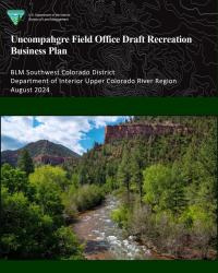 Cover of Uncompahgre FO Draft Recreation Business Plan 