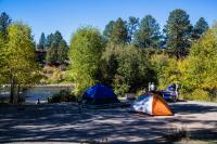 Campers recreate on public lands.