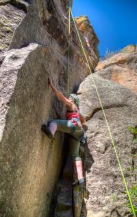 Rock climbers often find great spots on public lands.