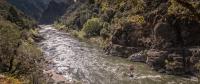 boaters floating along the Rogue River