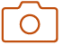 Orange camera icon