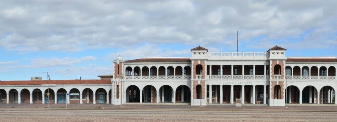 A turn of the century rail depot, restaurant, and hotel complex.