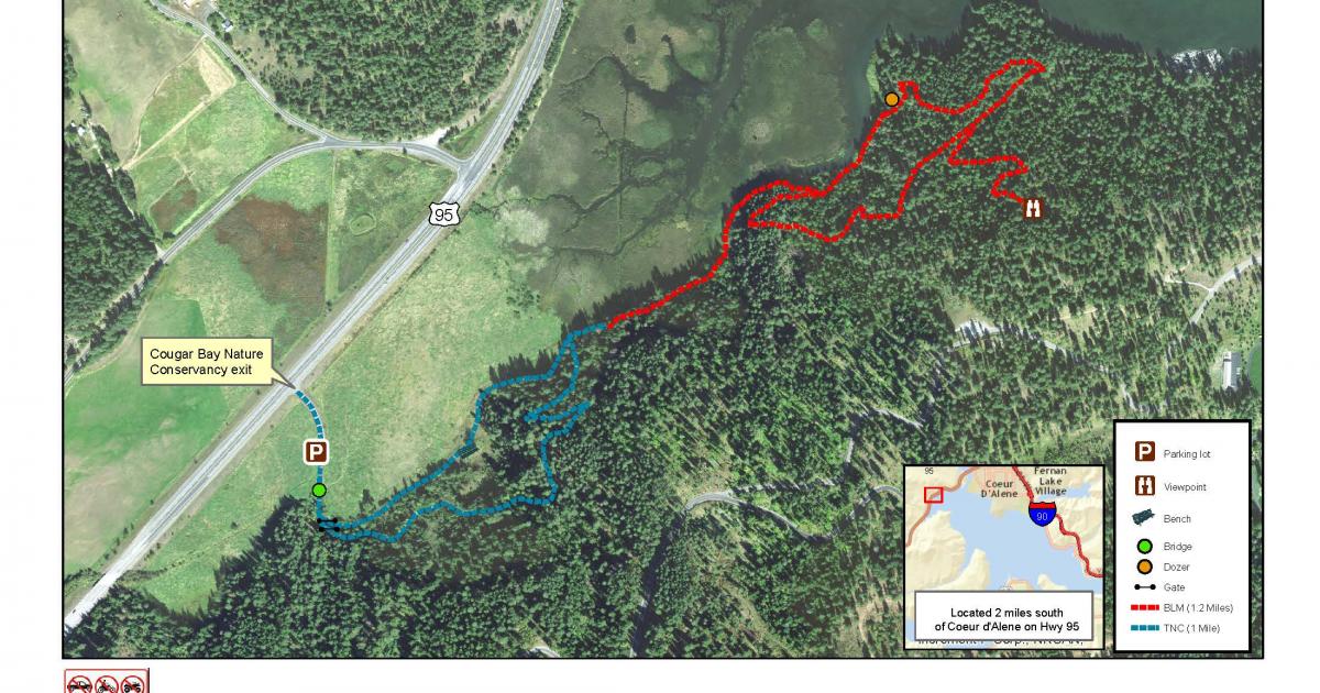 John C Pointer Wildlife Sanctuary And Trail Map Bureau Of Land Management 0617