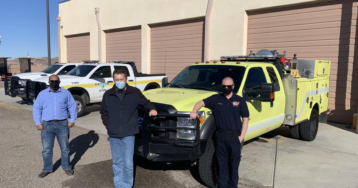 BLM transfers wildland fire engines to three rural fire readiness ...