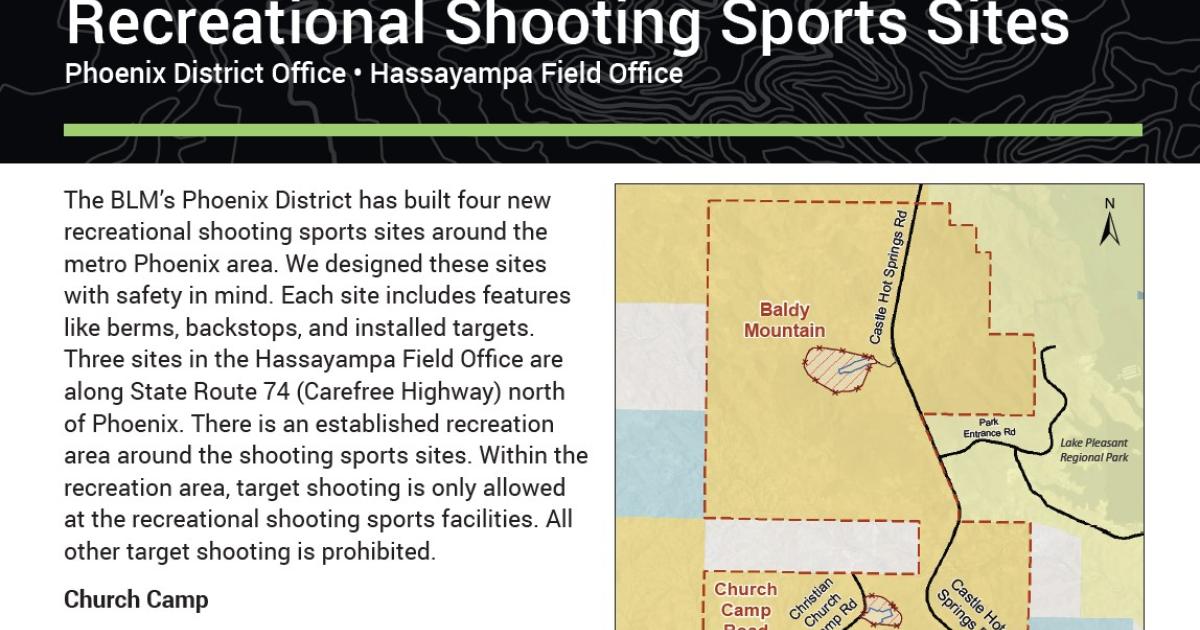 Recreational Shooting Sites Hassayampa Field Office Bureau Of Land Management 1204