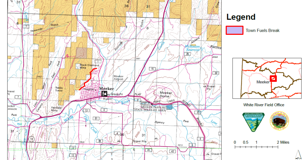 BLM and Rio Blanco Fire Protection District to complete firebreak near ...