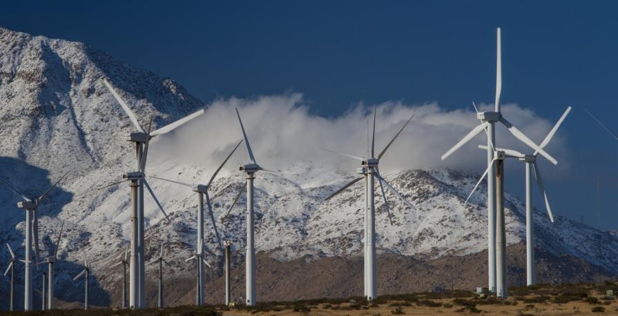 Wind is online a renewable resource