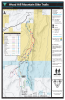 Map of the mountain bike trails at Wook Hill.