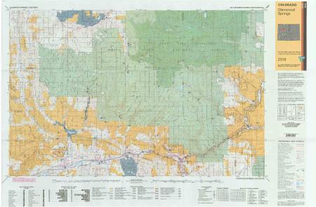 CO Surface Management Status Glenwood Springs Map Bureau Of Land   GlenwoodSprings 2016 