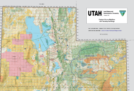 Utah Land Ownership Map Bureau Of Land Management   Utah LandOwnershipMap Thumbnail.PNG